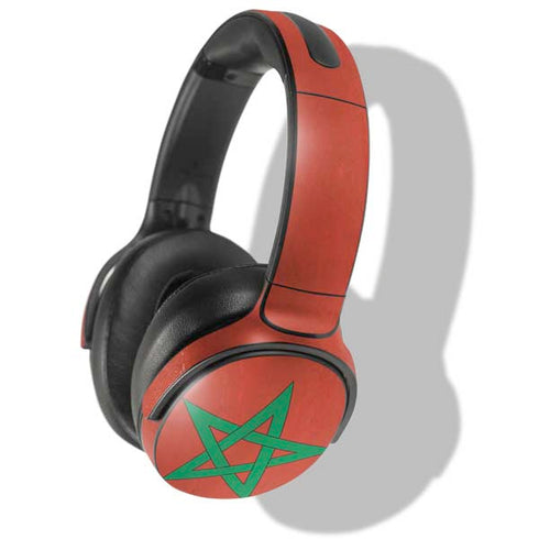Morocco Flag Distressed Skullcandy Venue Skin
